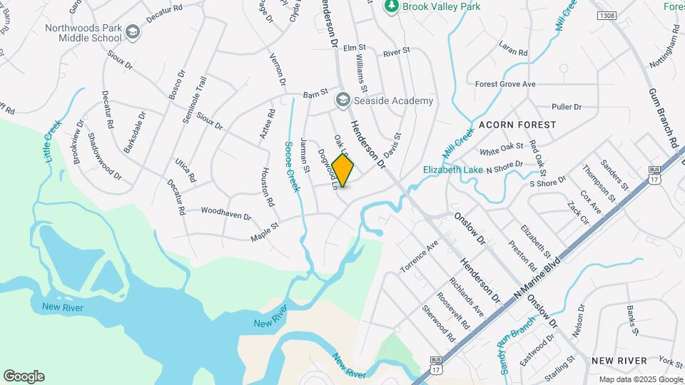 404 Dogwood Ln Map and Location Details