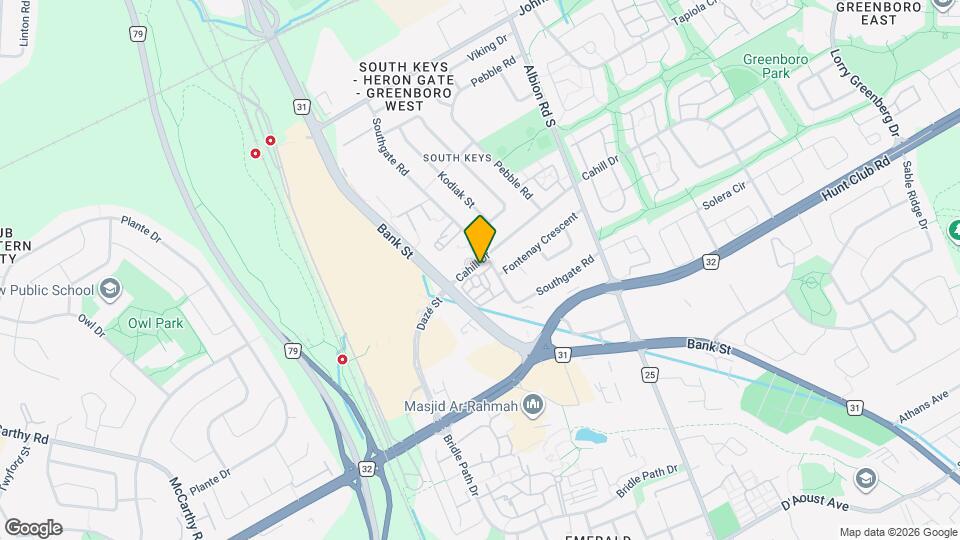 1296 Cahill Dr Map and Location Details