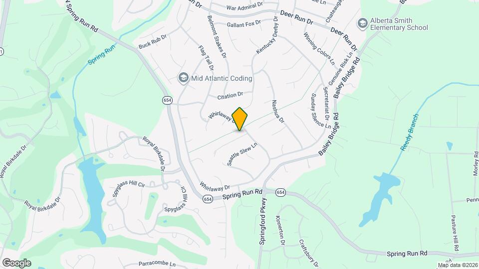 13906 Palomino Way Map and Location Details