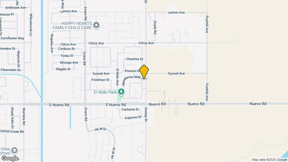 1725 Chamberlin Creek Way Map and Location Details