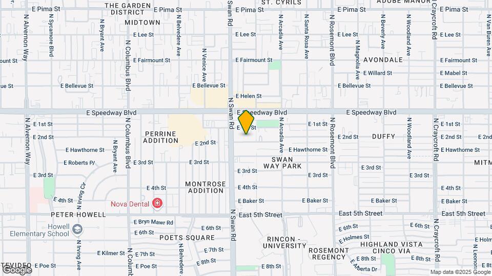 4743 E 2nd St Map and Location Details