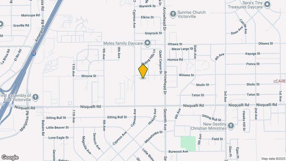 13063 Canyon Oak Ct Map and Location Details