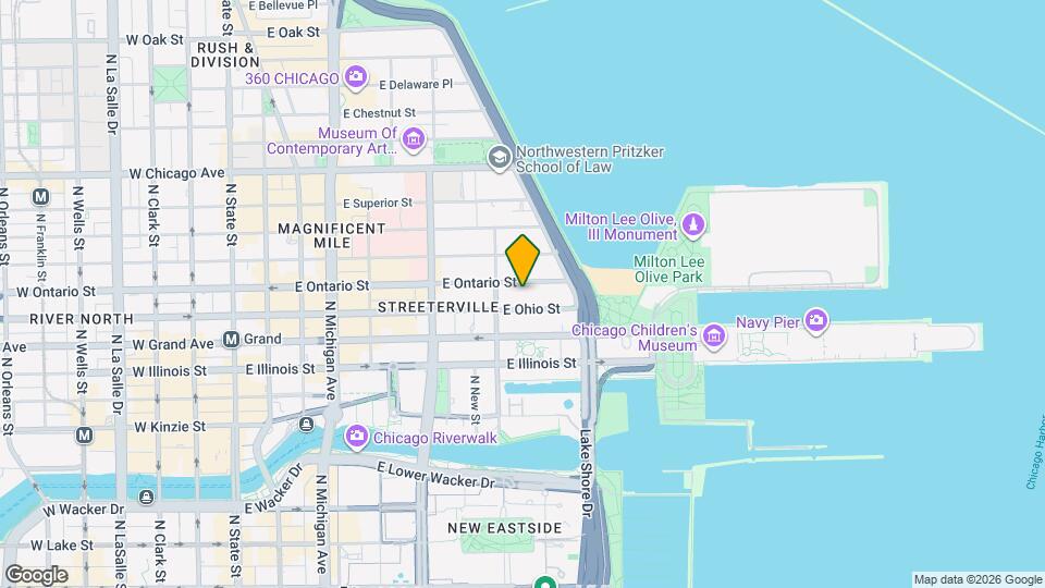 416 E Ohio St Mapa y Detalles de la Ubicación