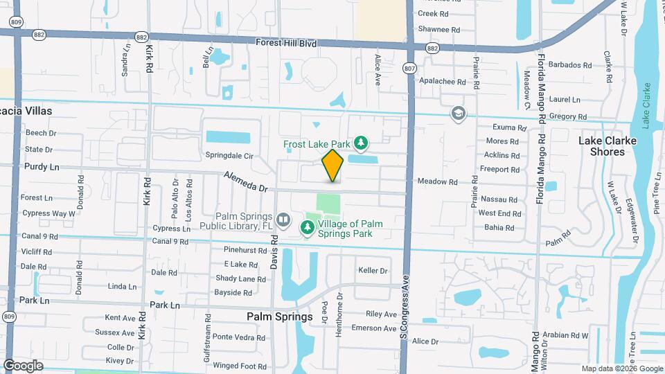 226 Alemeda Dr Map and Location Details