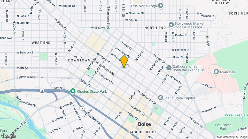 1216 W State St Map and Location Details