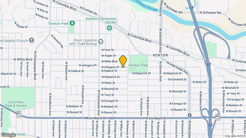 2531 N Halleck St Map and Location Details
