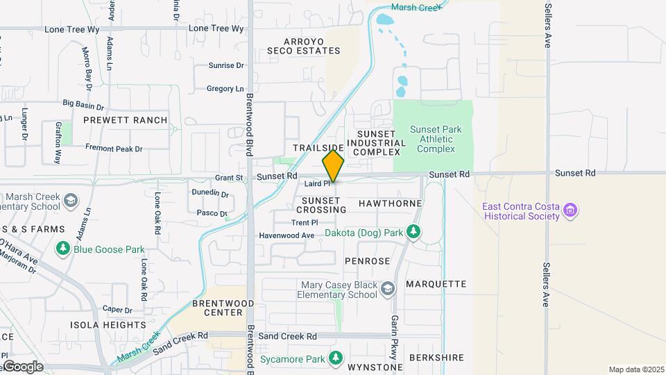 252 Laird Pl Map and Location Details