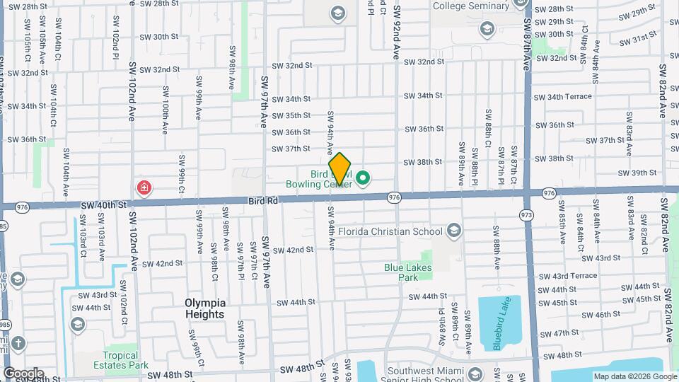 9375 SW 40th St Map and Location Details