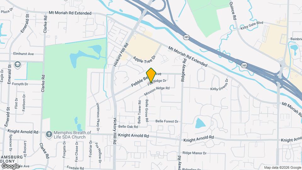 6063 Fox Ridge Dr Map and Location Details