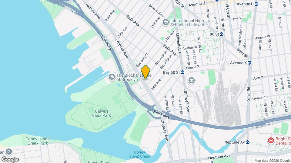 2735 Cropsey Ave Map and Location Details