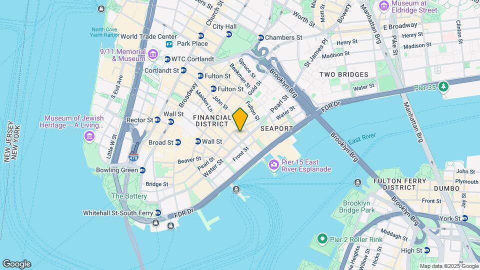 160 Water St Mapa y Detalles de la Ubicación