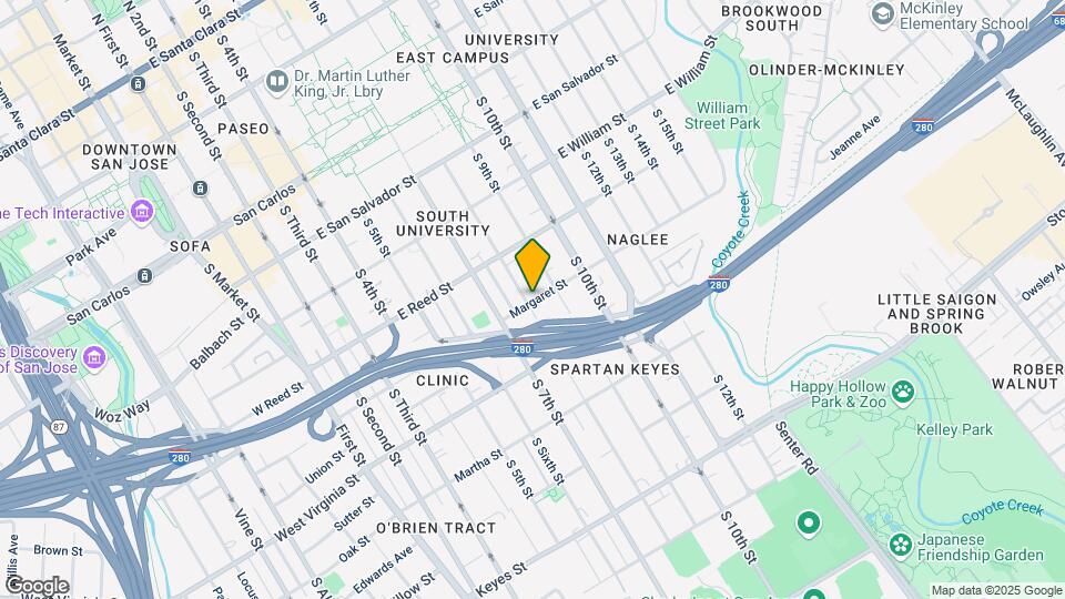 698 S 8th St Mapa y Detalles de la Ubicación