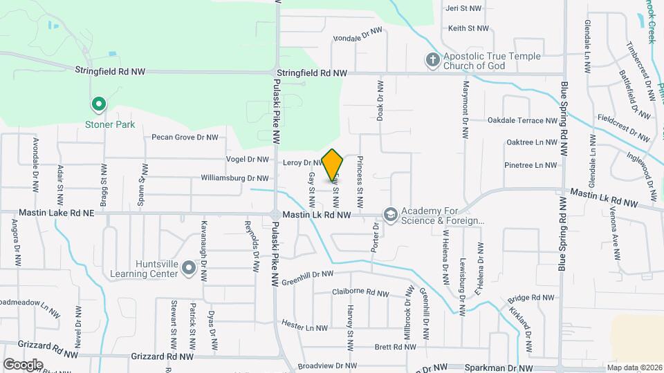 3601 Fay St NW Map and Location Details