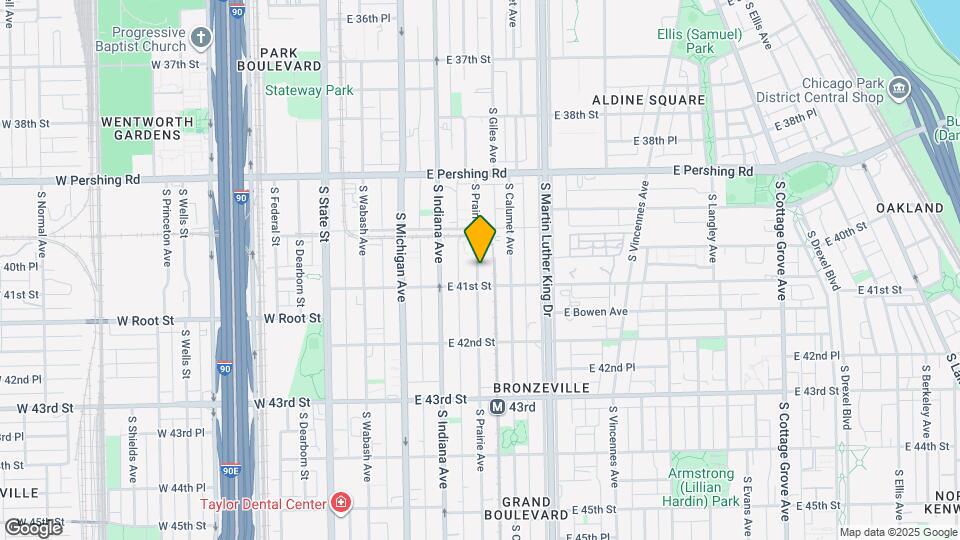 4051 S Prairie Ave, Unit 1 Map and Location Details