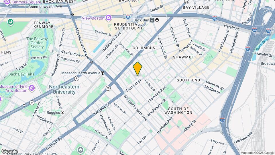 3 Concord Sq, Unit PH Mapa y Detalles de la Ubicación