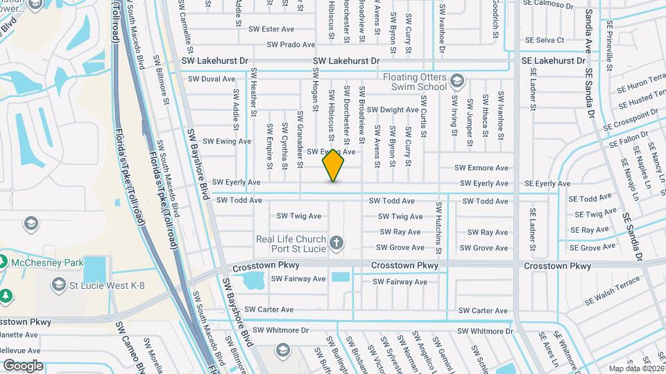 450 SW Eyerly Ave Map and Location Details