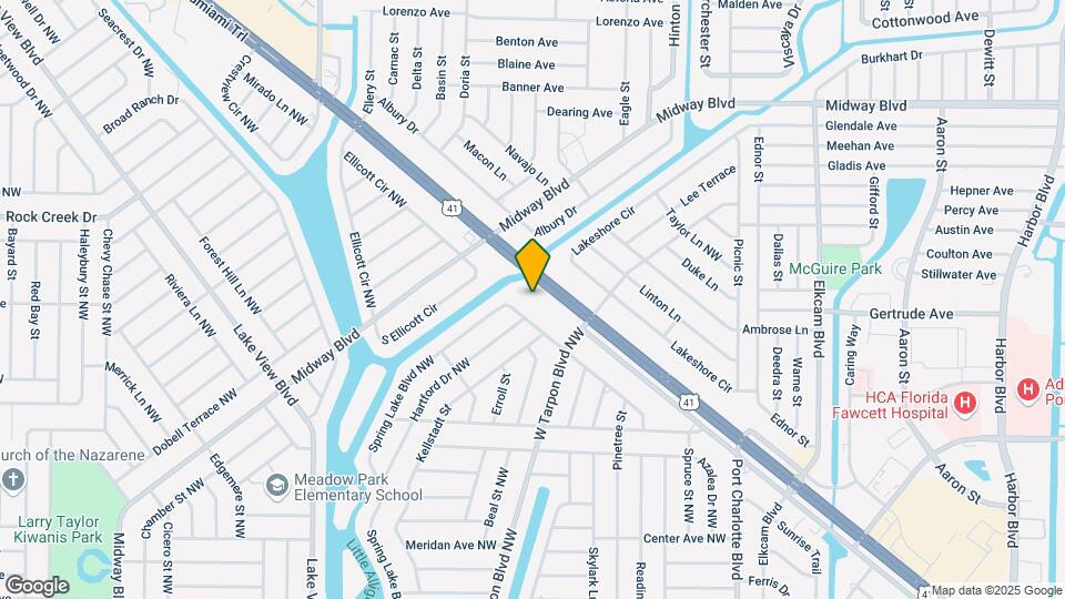 2595 Tamiami Trl Map and Location Details