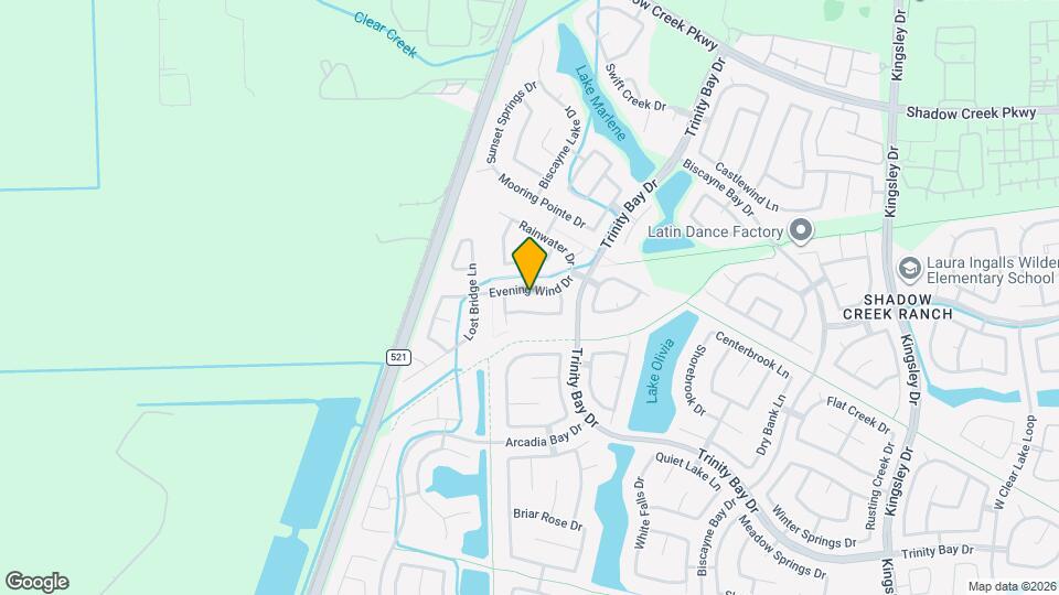 13612 Evening Wind Dr Map and Location Details