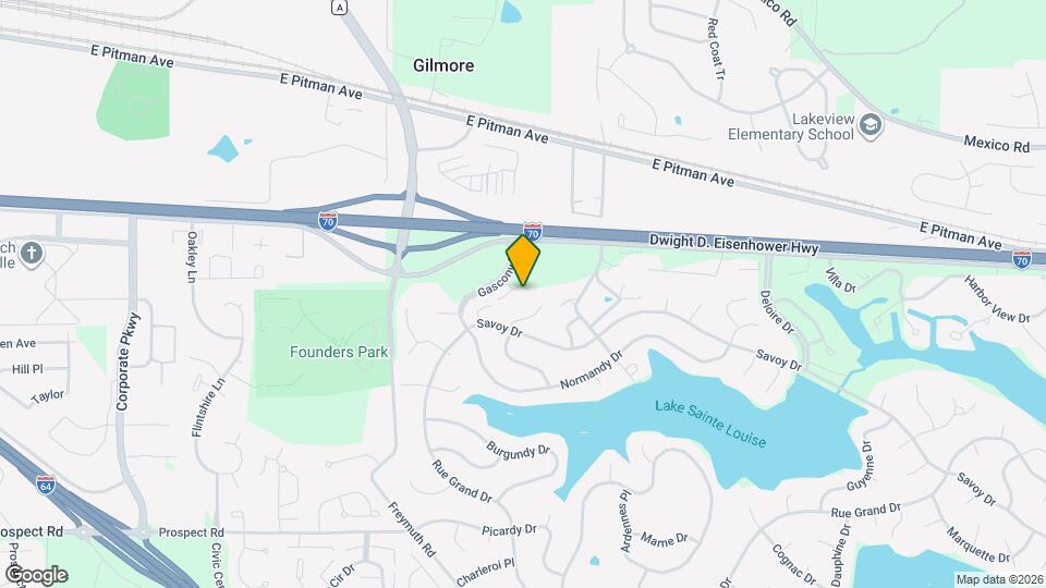 1722 Gascony Parc Dr Map and Location Details