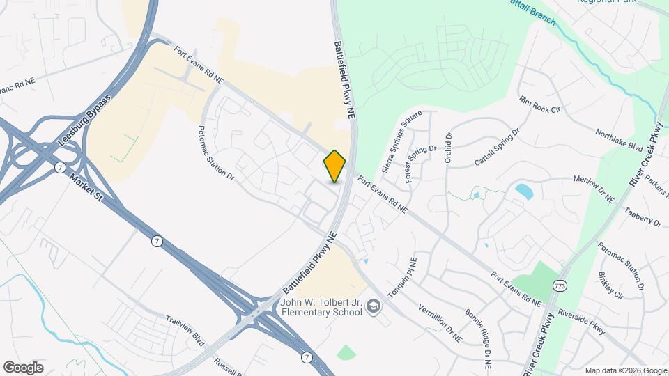 540 Legrace Terrace NE Map and Location Details