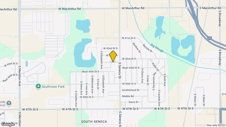 1137 W 43rd St S-Unit -1137 W 43rd St S Map and Location Details