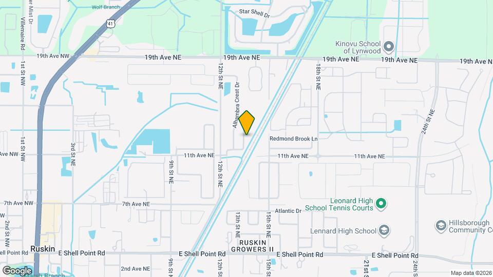 1225 Sheridan Bay Dr Map and Location Details