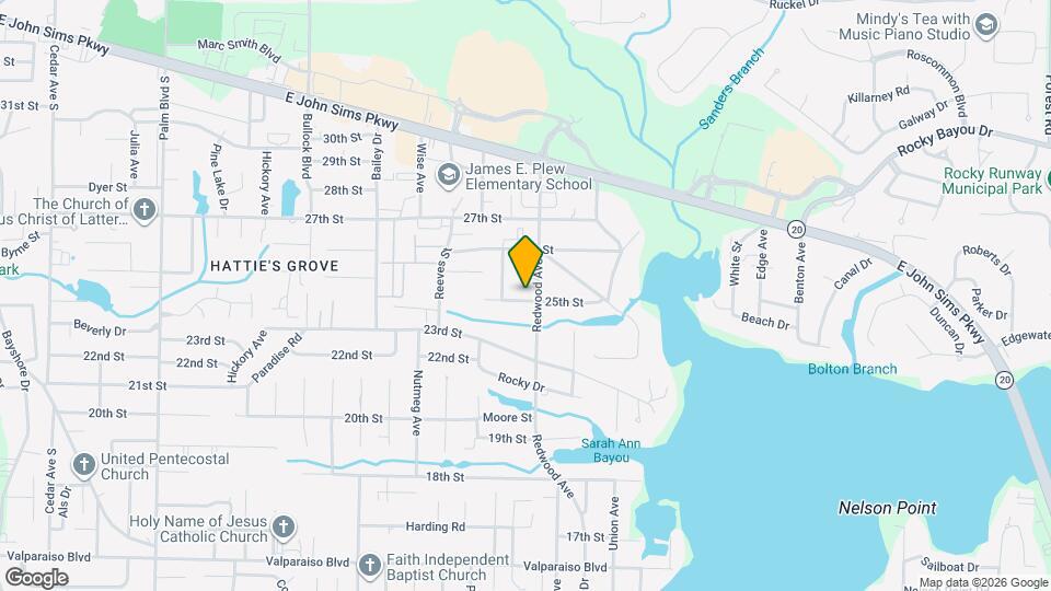 1625 25th St Map and Location Details