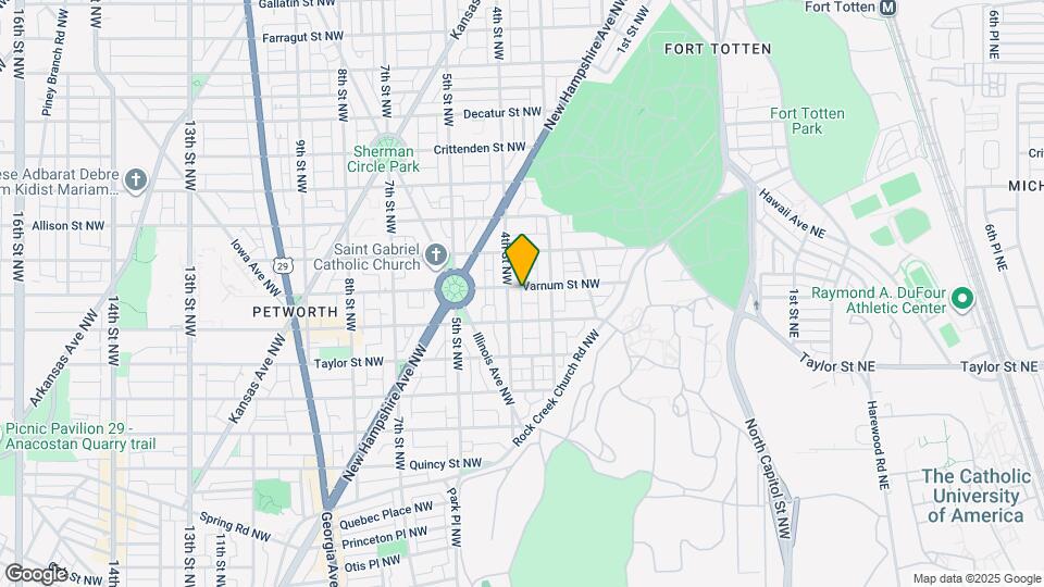 324 Varnum St NW Map and Location Details