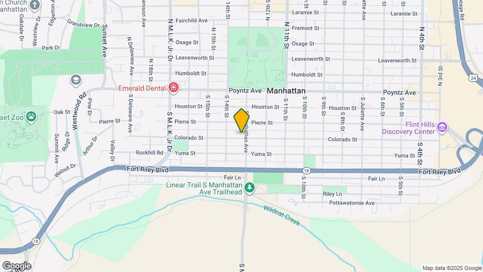 320 S Manhattan Ave Map and Location Details