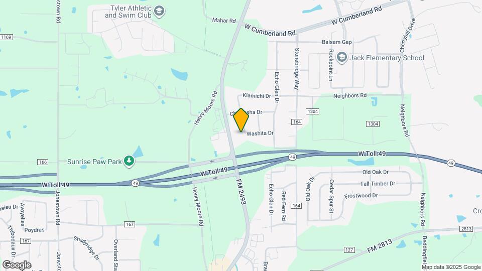 16124 Shoshone Dr Map and Location Details