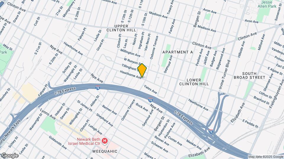 320 Hawthorne Ave Mapa y Detalles de la Ubicación