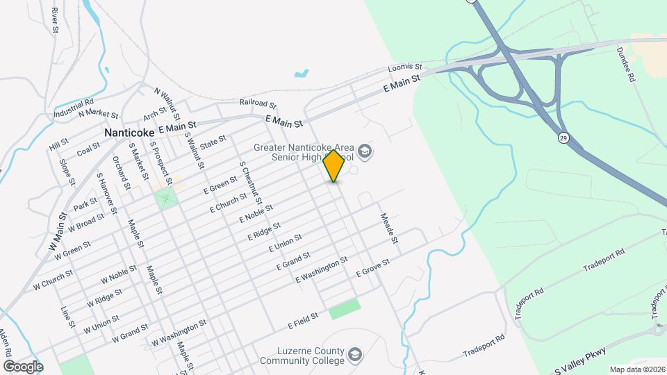 510 Kosciuszko St Map and Location Details