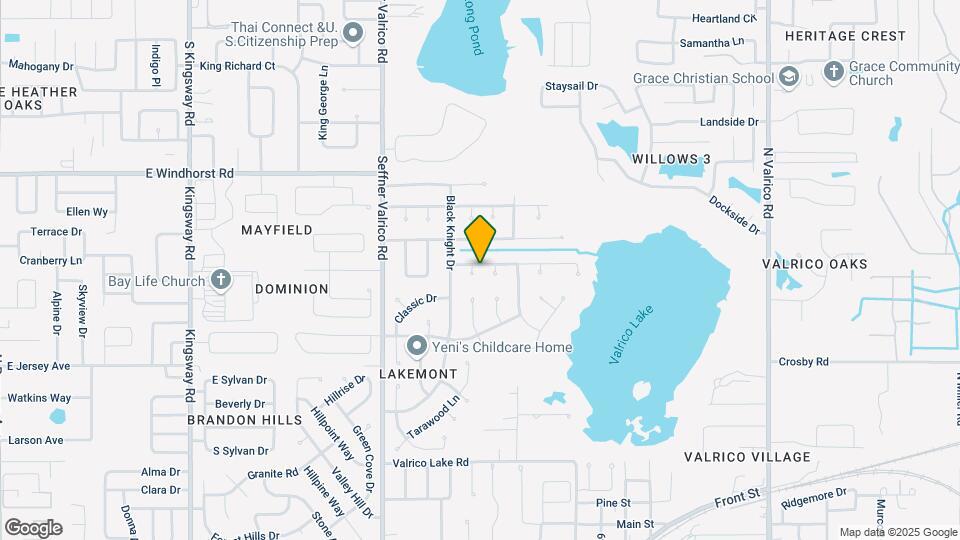 1109 Lady Elaine Dr Map and Location Details