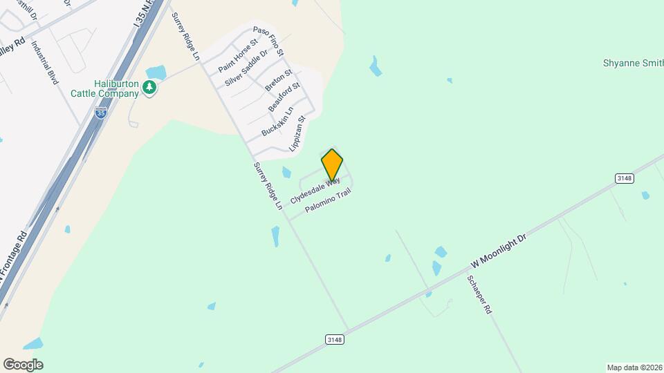 3024 Clydesdale Way Map and Location Details