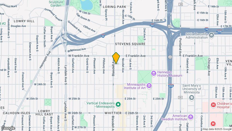 2109 Blaisdell Ave Mapa y Detalles de la Ubicación