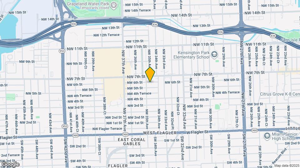 3460 NW 6th St Map and Location Details
