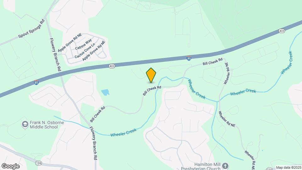 4986 Bill Cheek Rd Map and Location Details