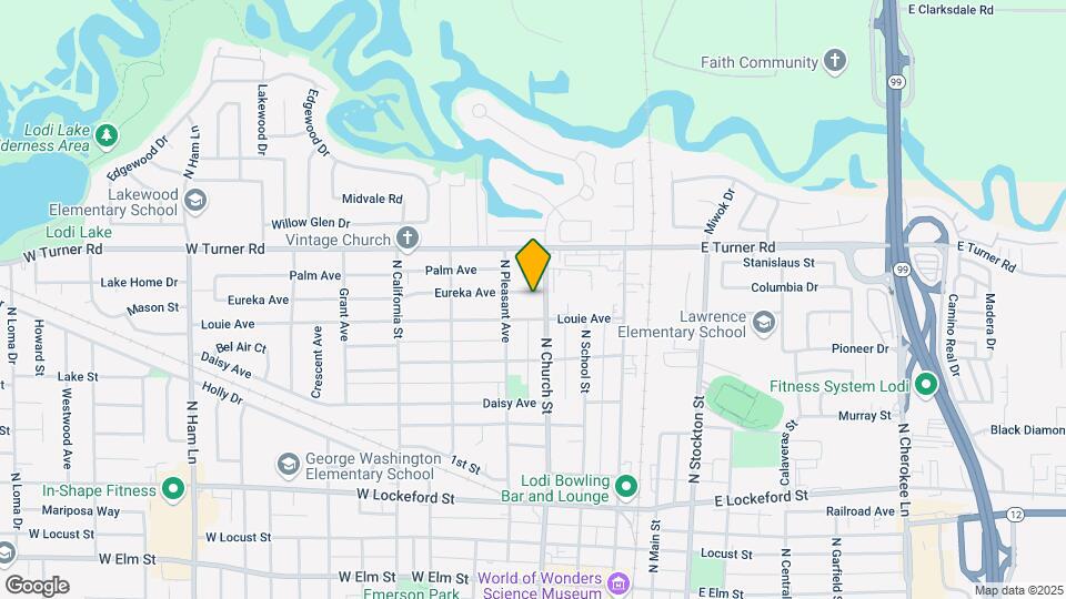 210 Eureka Ave Map and Location Details