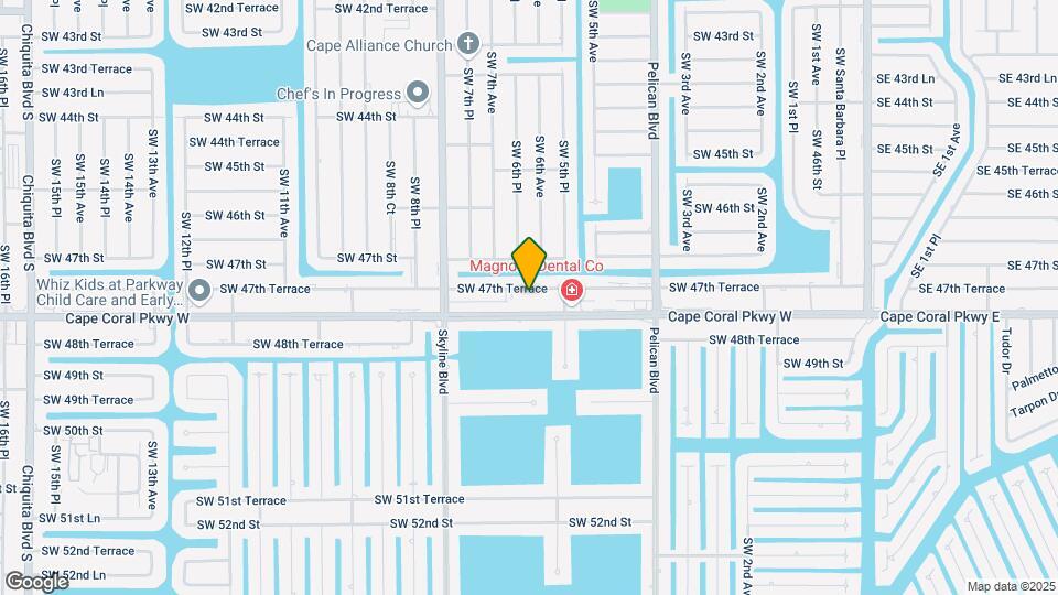610 SW 47th Terrace Map and Location Details