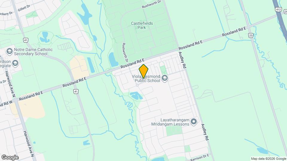 12 Formosa Ave Map and Location Details