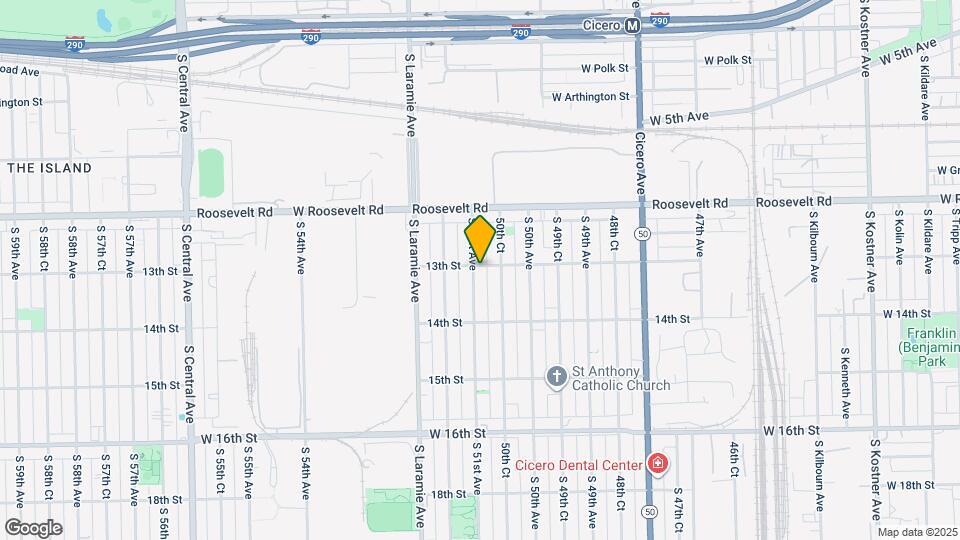 1301 S 51st Ave Map and Location Details