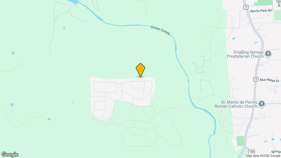 416 Peakside Cir Map and Location Details