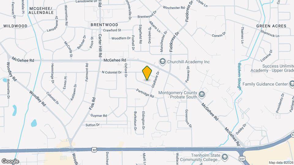 2651 Clement Curve Map and Location Details