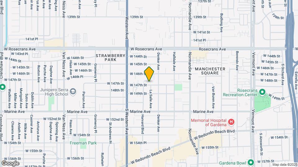 1633-1635 W 147th St Map and Location Details