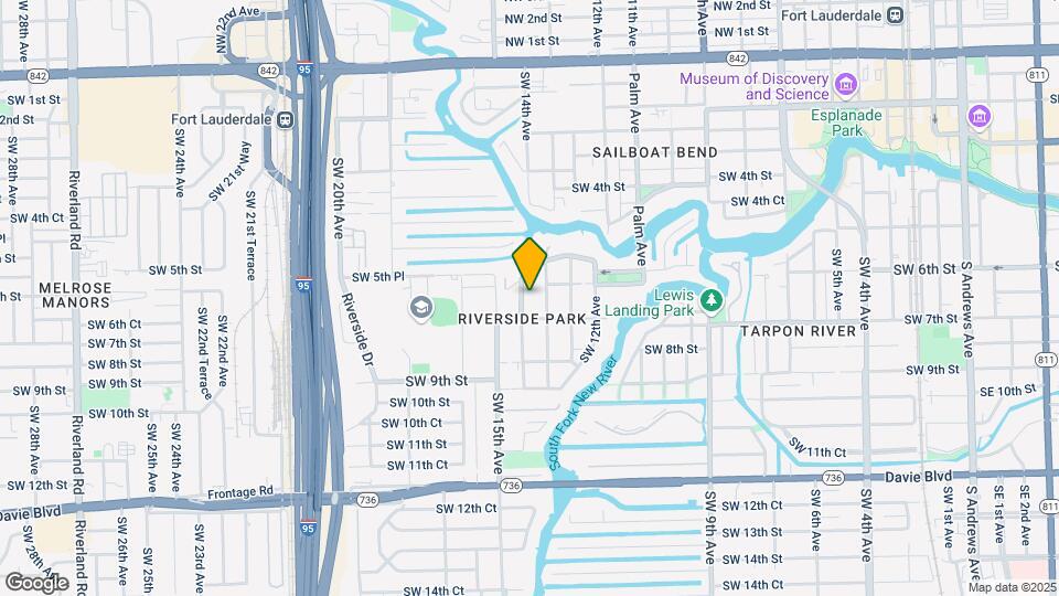 618 SW 14th Terrace Map and Location Details