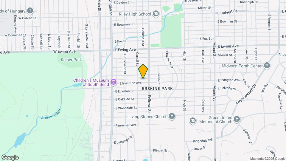 317 E Irvington Ave Mapa y Detalles de la Ubicación