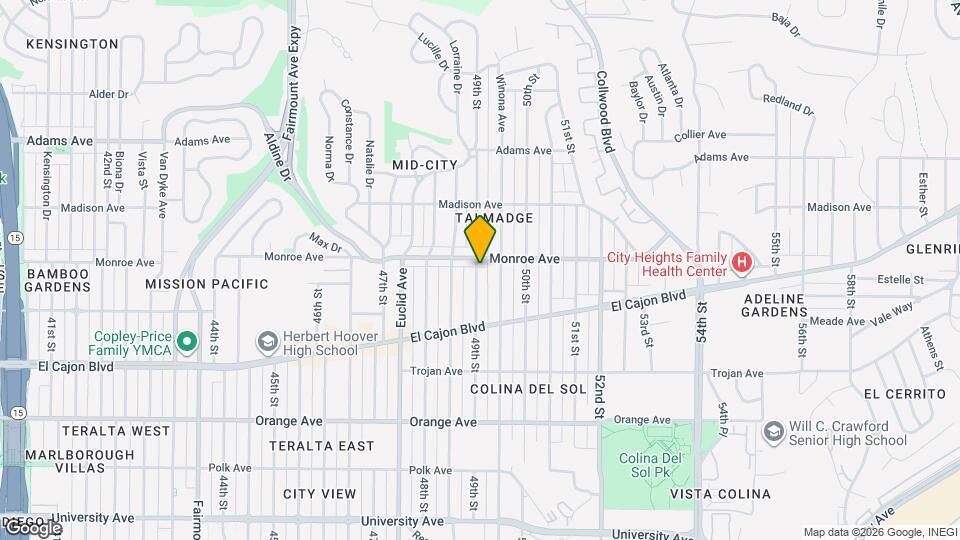 4491 49th St Map and Location Details