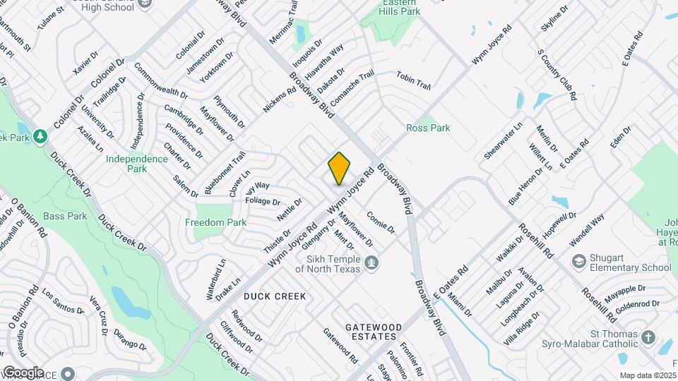 Wyngate Townhomes Map and Location Details