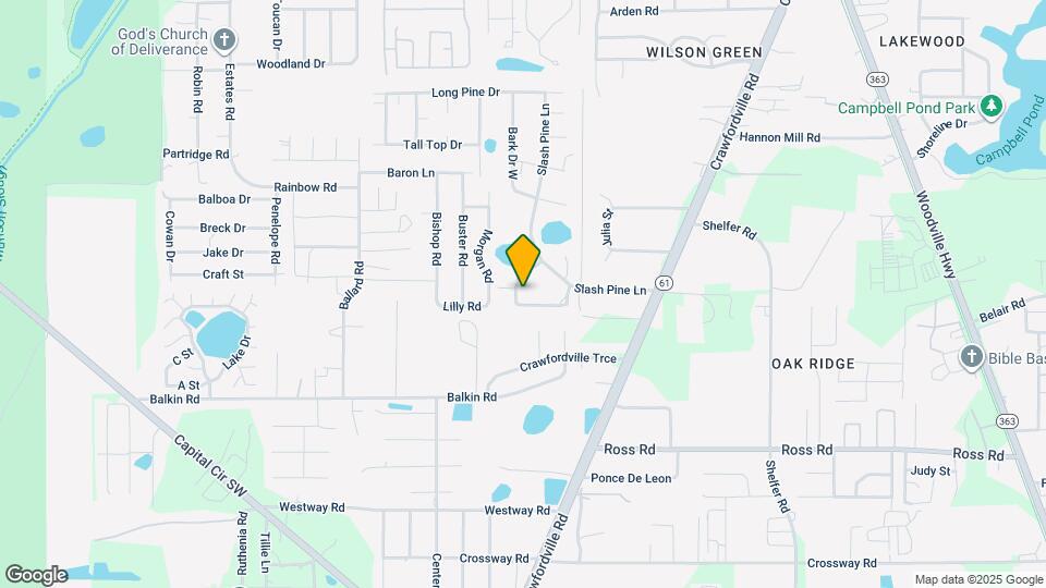 4415 Lost Pine Dr Map and Location Details