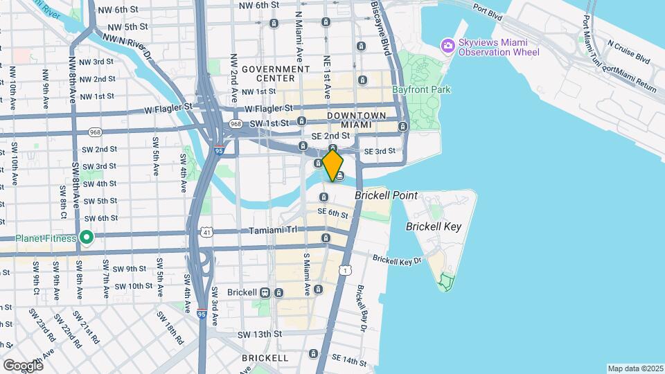 31 SE 5th St, Unit 2306 Map and Location Details